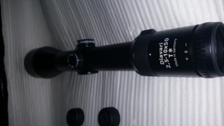 HOLA BUENOS DIA 

VENDO VISOR ZEISS DIAVARI 2,5-10X50 T* 

en muy buen estado comprado en el 2006 esta 00