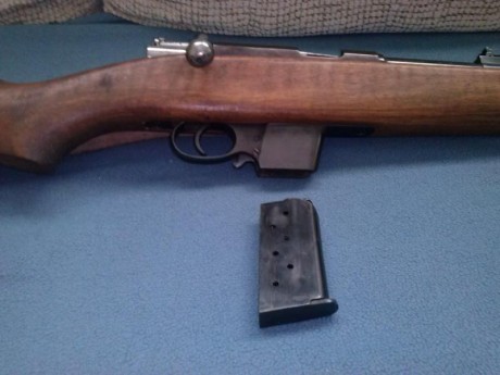 Se vende carabina Destroyer de 9mm parabellum, esta en perfecto estado, correa de transporte original 111