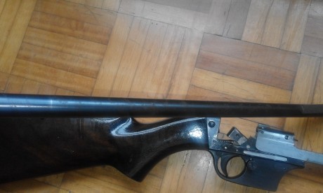 :helicopter: Carabina Unique X51Bis, calibre 22 Lr, buen estado general, estriado perfecto, con cañon 80