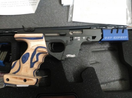 por dejar el tiro con arma corta pongo en venta una tapa de un boli  y regalo walther gsp calibre 22 comprada 01