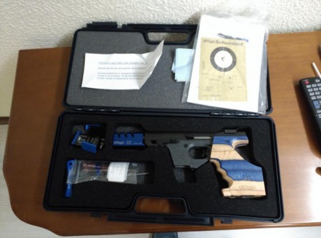 por dejar el tiro con arma corta pongo en venta una tapa de un boli  y regalo walther gsp calibre 22 comprada 00