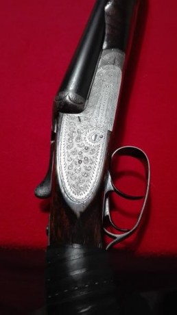 Hola,vendo escopeta Víctor Sarasqueta modelo DWE,72cm de cañón,5 y 9 décimas,tres y una estrellas,dos 00