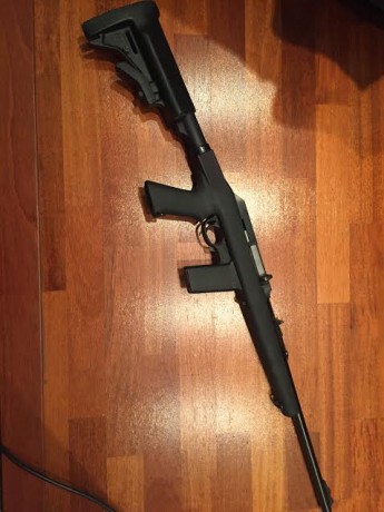 Se vende esta carabina en perfecto estado de funcionamiento (buffer sintetico nuevo) con la versatil culata 00