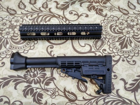 Hola a todos, vendo para el Cetme C  culata táctica de 6 posiciones con su tubo "CAA" y guardamanos 01