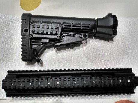 Hola a todos, vendo para el Cetme C  culata táctica de 6 posiciones con su tubo "CAA" y guardamanos 00