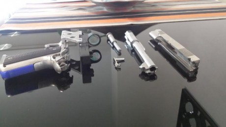 Pistola open cal38 super con 4 cargadores visor c-more 850€ envió a península incluido se encuentra en 01