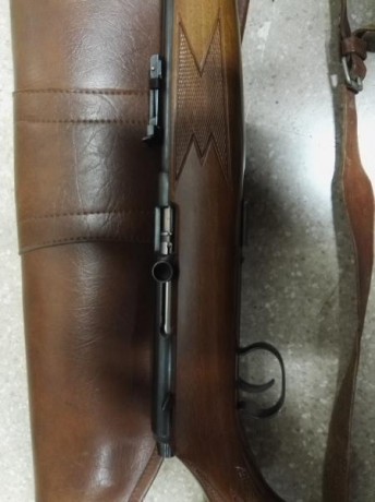 Vendo carabina marca KRICO cal.22 en perfecto estado de conservación. No la he utilizado
Precio 200 euros 01