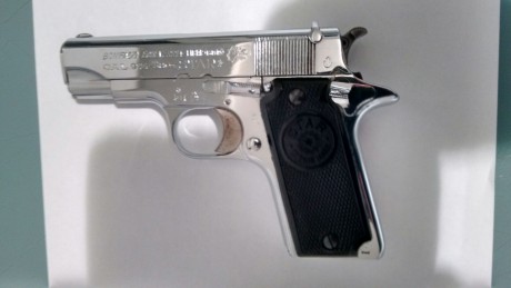 Se vende pistola en 9 corto por Jubilación, es una joya no ha disparado ni una caja de municion.
Esta 01