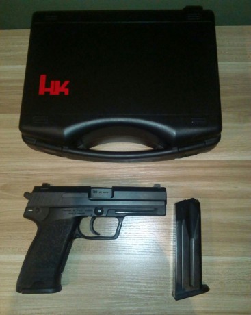 Un amigo  vende HK  cal. 45, en muy buen estado pocos tiros por 300€, está en Mallorca para quien quiera 02