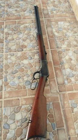 Vendo Winchester 1894 de cañon octogonal (long rifle) en calibre 44-40 de principios del siglo XX. precio 01