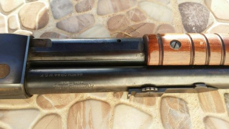 Vendo rifle remington 44-40 de corredera, cañon corto y con aro para montar a caballo. Estado impecable. 02
