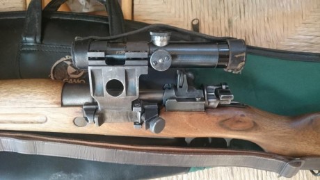 Buenas, mi amigo José Antonio vende un cetmetón FR8, calibre 308, año 1953, fabrica La Coruña, con monturas 00