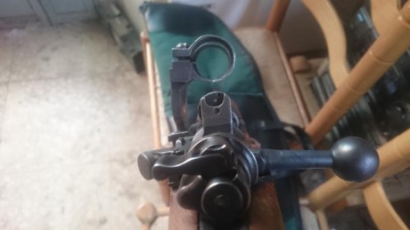 Buenas, mi amigo José Antonio vende un cetmetón FR8, calibre 308, año 1953, fabrica La Coruña, con monturas 12