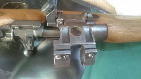 Buenas, mi amigo José Antonio vende un cetmetón FR8, calibre 308, año 1953, fabrica La Coruña, con monturas 10