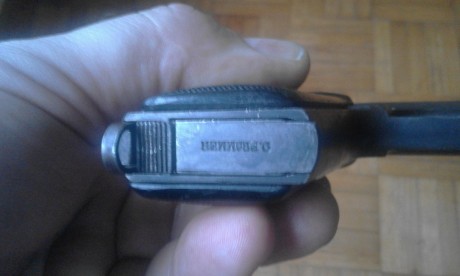 Pistola Fegyvergyar, modelo Frommer Stop 1912, calibre 9 Cto. muy buen estado general, perfecta de mecánica 12