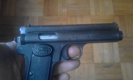 Pistola Fegyvergyar, modelo Frommer Stop 1912, calibre 9 Cto. muy buen estado general, perfecta de mecánica 40