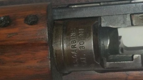Vendo carabina M1 CARBINE, cal. .30 Carbine (7,62 x 33). 00