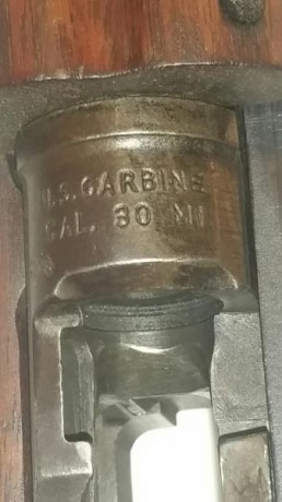 Vendo carabina M1 CARBINE, cal. .30 Carbine (7,62 x 33). 22