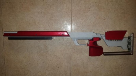 Se vende esta culata acción cuadrada anschutz, de sobras conocida
Estaba montada en un cañón y acción 00