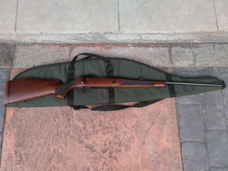 Hola.
Vendo rifle de cerrojo SAKO AV, calibre 7mm Remington Magnum.
Con anillas de 30mm OPTILOCK SAKO, 02