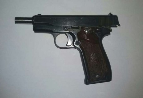 Pongo este anuncio de un compañero.
Pistola Star modelo Super S cal. 380 (9 corto)
En perfecto estado 02