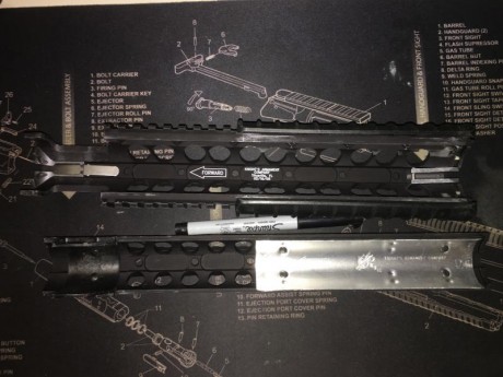 Vendo Rail Knights Armament para AR longitud Rifle M5 RAS

Original usado, está en muy buen estado. Incluye 01