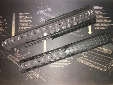 Vendo Rail Knights Armament para AR longitud Rifle M5 RAS

Original usado, está en muy buen estado. Incluye 00