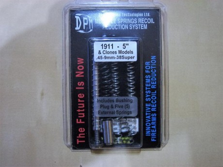 Hola.  Vendo este juego de muelles, guía y casquillo en acero inox. de la marca DPM. Prácticamente nuevo. 02