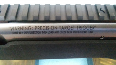 Se vende Rifle Savage, modelo Varmint. Con culata HS PRECISION. Calibre 6 milimetros BR.PRECISION. 26 01