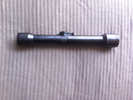 Vendo visor Zeiss Zielvier original, 4 aumentos, retícula alemana conocida como tipo 1, la original y 01