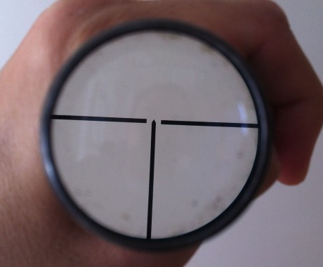 Vendo visor Zeiss Zielvier original, 4 aumentos, retícula alemana conocida como tipo 1, la original y 12