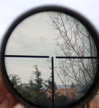 Vendo visor Zeiss Zielvier original, 4 aumentos, retícula alemana conocida como tipo 1, la original y 20