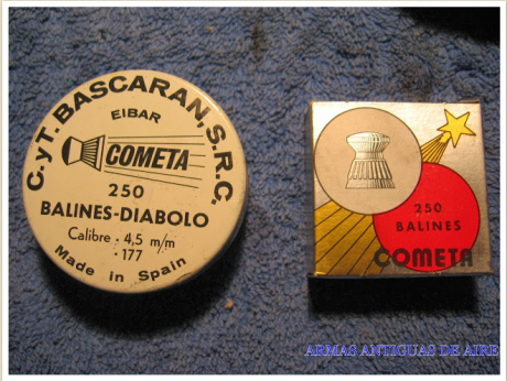 Hola, tengo una pequeña coleccion de balines, nuevos y antiguos y recientemente me he encontrado estos,

 60