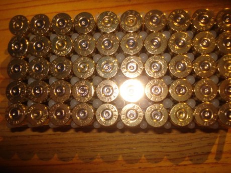 Vendidas 500 vainas marca Geco del calibre .45 ACP con 1 tiro, pasadas por Tumbler, todas del mismo lote 40