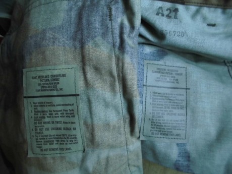 Vendo dos uniformes.
Uniforme de nomex o aramida, para tripulaciones de combate de la USAF pero de uso 32