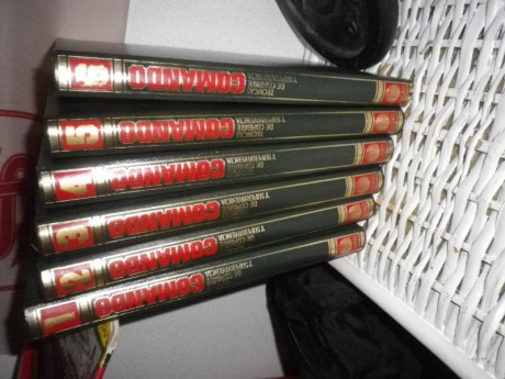 Vendo colección Comando encuadernada y sin uso. 
Son los 6 tomos.
150 euros y gastos de envío por parte 00