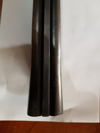 Me han regalado un familiar una escopeta paralela, de calidad, marca "GRUMOLS"  y en un lateral, 80