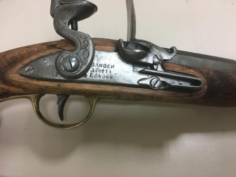 Se vende Pistola de coleccion britanica de avancarga Brander and Potts London - creemos por los comentarios 30