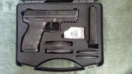 Vendo pistola HK P30 con algunos extras por 450€. El arma se encuentra en Valladolid, guiada en A.
Muy 02
