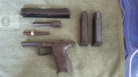 Vendo pistola HK P30 con algunos extras por 450€. El arma se encuentra en Valladolid, guiada en A.
Muy 01
