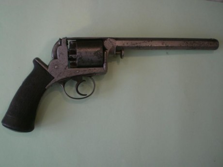 Vendo revólver Deane, Adams & Deane modelo 1851, inscrito en el libro de coleccionista. Calibre 50. 01