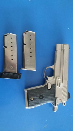 Buenas, un buen amigo me pide que le ponga en venta la siguiente arma
Tipo-pistola
Marca-star
Modelo-firestar
Calibre-9 00