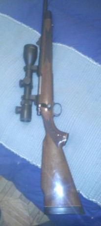 Muy buenas compañeros pongo a la venta este rifle    
EL estado es excelente esta muy bien cuidado y nuevo 10