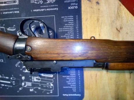 Por dejar la afición voy a ir desprendiendome de los juguetes.
Vendo enfield MK1 Nº4 del año 1944, guiado 32