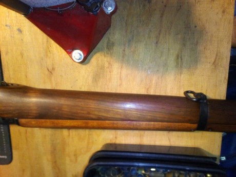 Por dejar la afición voy a ir desprendiendome de los juguetes.
Vendo enfield MK1 Nº4 del año 1944, guiado 30