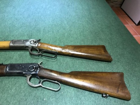 Por dejar la afición voy a ir desprendiendome de los juguetes.
Vendo winchester y tigre, guiado en "D", 02