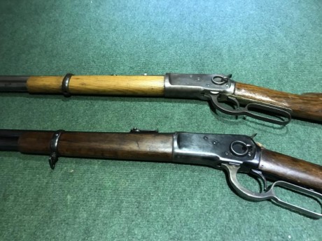 Por dejar la afición voy a ir desprendiendome de los juguetes.
Vendo winchester y tigre, guiado en "D", 00
