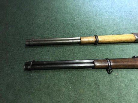 Por dejar la afición voy a ir desprendiendome de los juguetes.
Vendo winchester y tigre, guiado en "D", 11