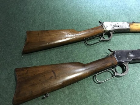 Por dejar la afición voy a ir desprendiendome de los juguetes.
Vendo winchester y tigre, guiado en "D", 10