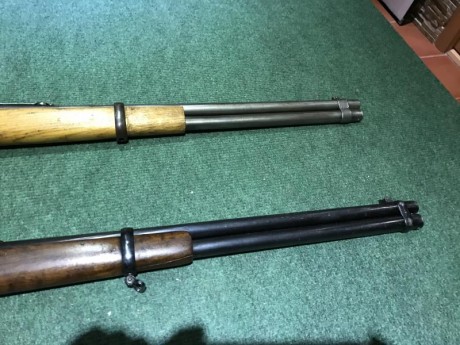 Por dejar la afición voy a ir desprendiendome de los juguetes.
Vendo winchester y tigre, guiado en "D", 20